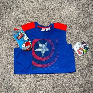 Big Boy’s Marvel Avengers Bundle. Size XL.
